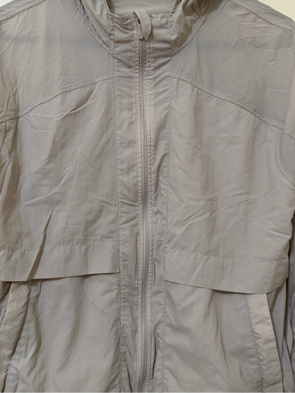 lululemon athletica Light Taupe Hooded Jacket - Picture 2 of 4